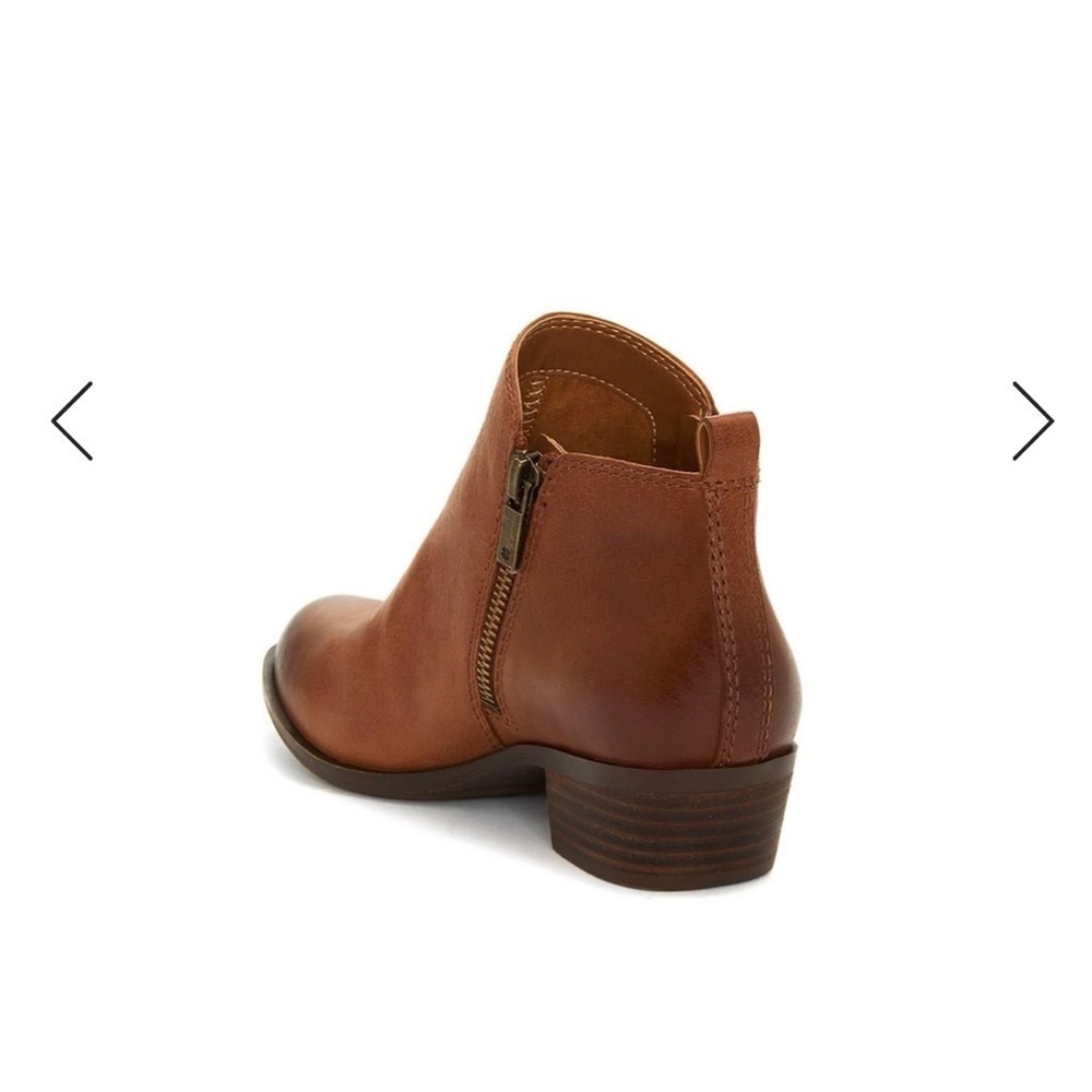 Basel Leather Flat Bootie - Picture 4 of 16